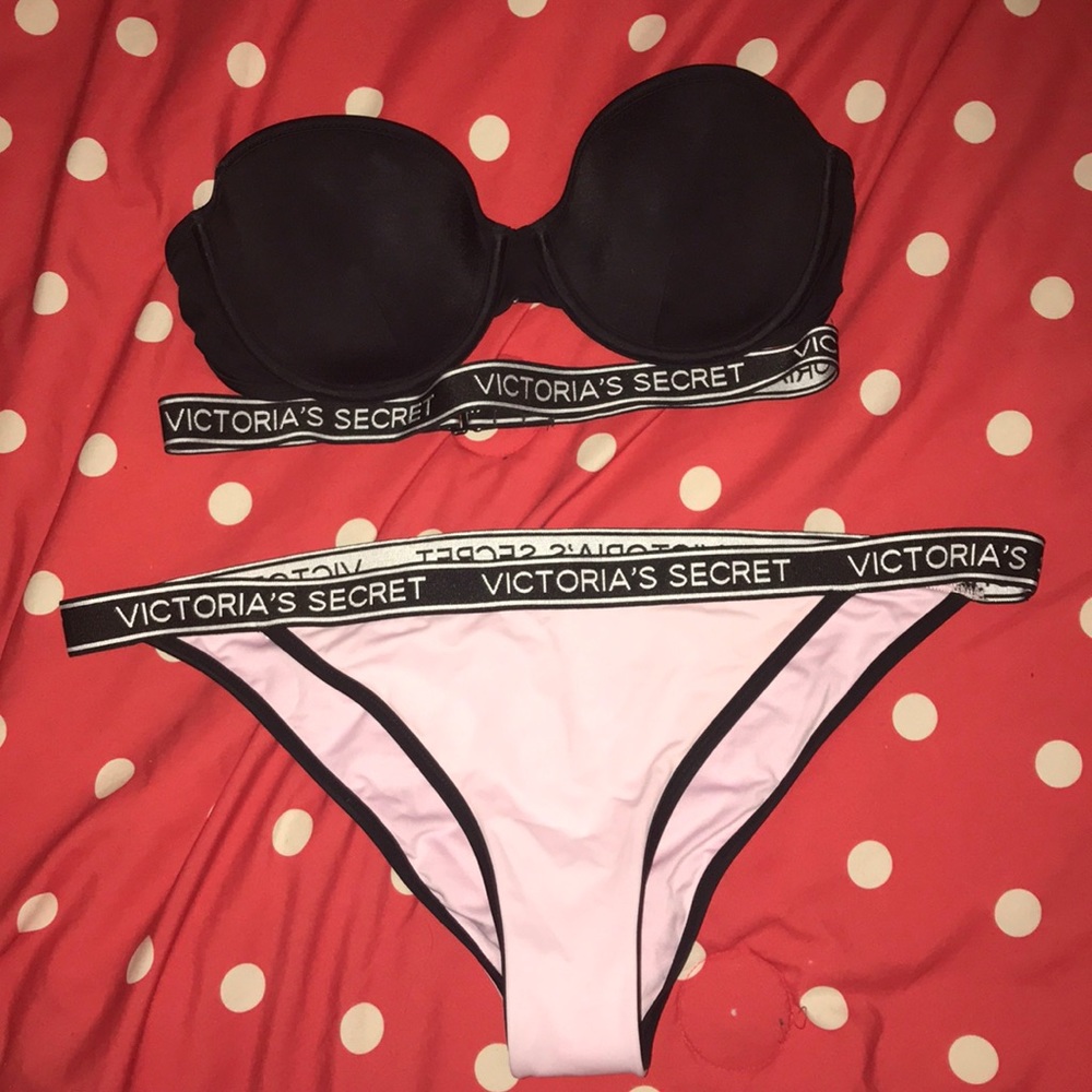 Victoria’s Secret Logo Cheeky Bikini Bottoms